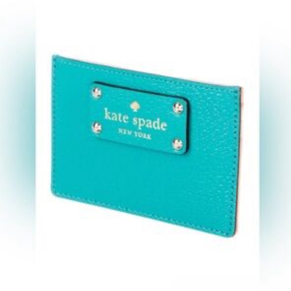 Kate Spade Turquoise Card Holder